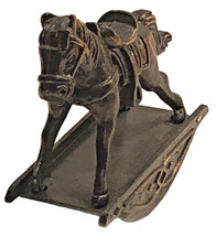 Vintage Die Cast Pencil Sharpener Rocking Horse No. 16 PSA1