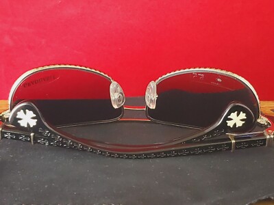 😎 New Ahutentic Chrome Hearts BABY BEAST SS-BK 59 □ 13 - 128