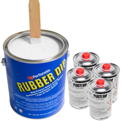 Plasti Dip Flüssiggummi Sprühfolie 6,75l Weiss Sprühfertig US Import (5l=80 )