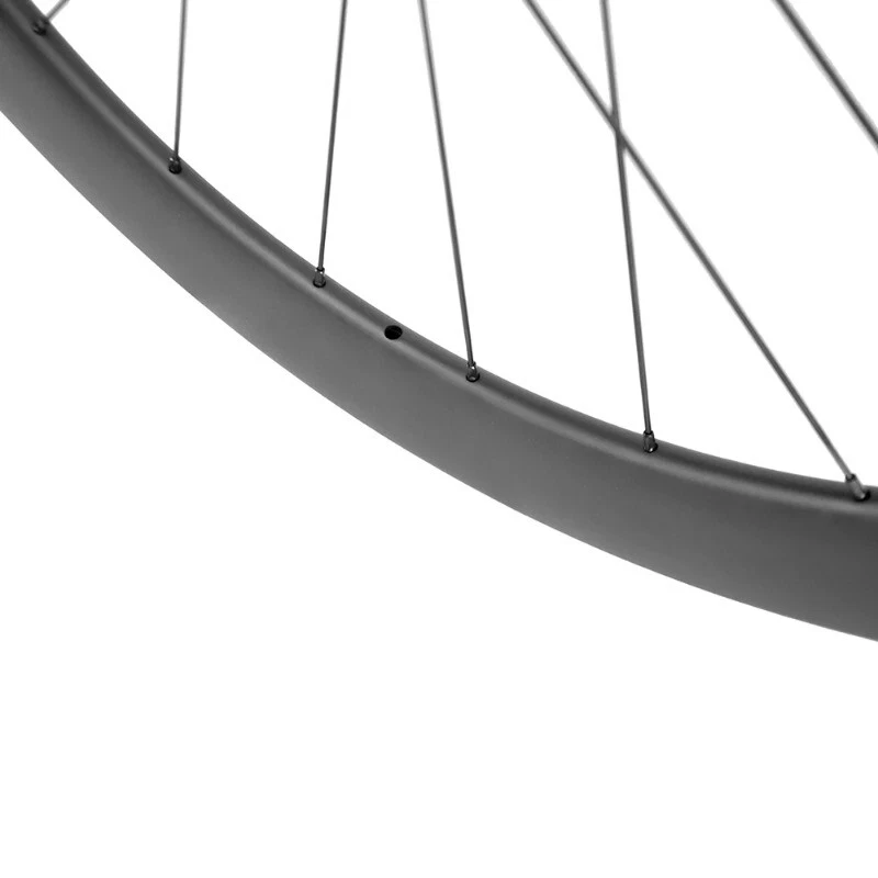 700C 28x50mm Carbon Fiber Road Bicycle U Shape Wheelset Disc Brake Tubeless 24H - Image 3 of 4