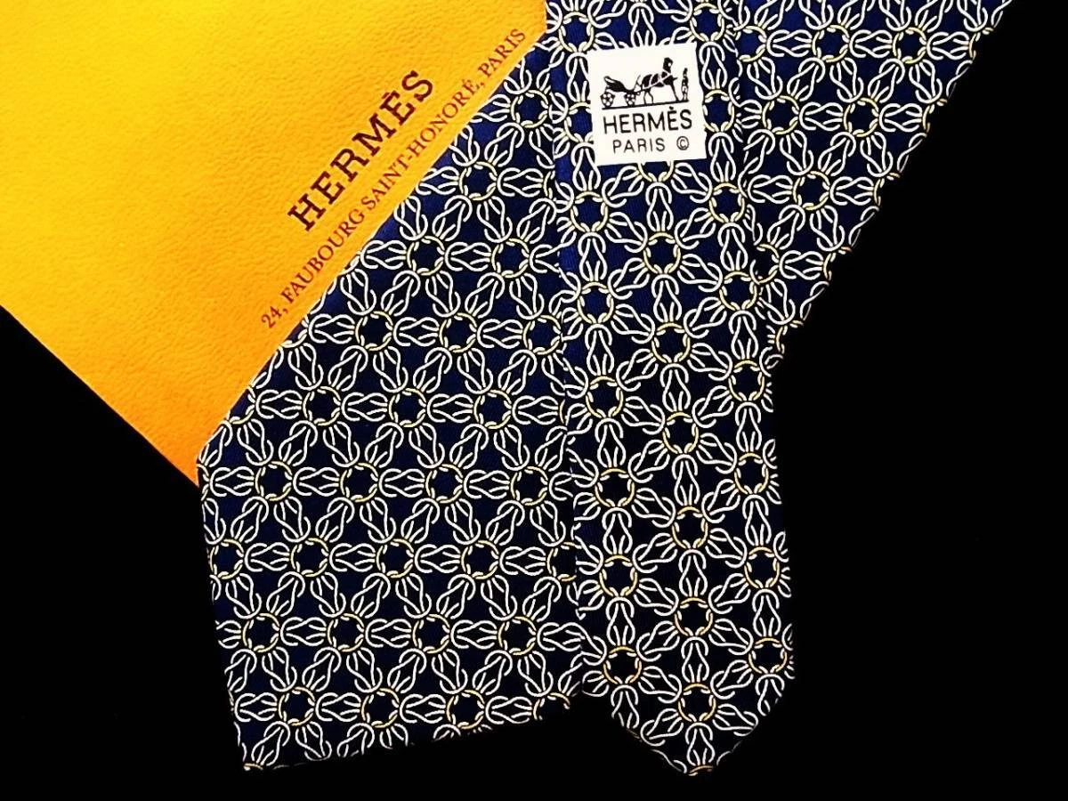 HERMÈS Cravatta uomo HERMES Francia vera seta cravatta abito classico lusso multicolore Y324