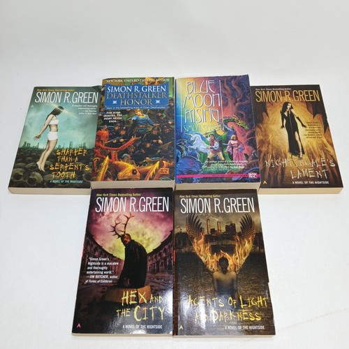 Simon R. Green Book Lot of 6 - Nightside Series & Blue Moon Rising 1991-2006 - Picture 3 of 15