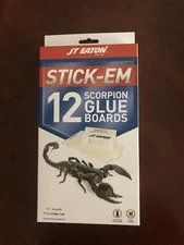 JT Eaton Scorpion Glue Boards 12 Pack