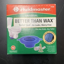 Fluidmaster Better Than Wax Toilet Bowl Gasket Universal Seal 7530 Brand New