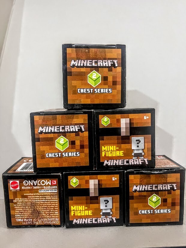 Series Minecraft Blind Box Minecraft Chest Series Mini FIgure