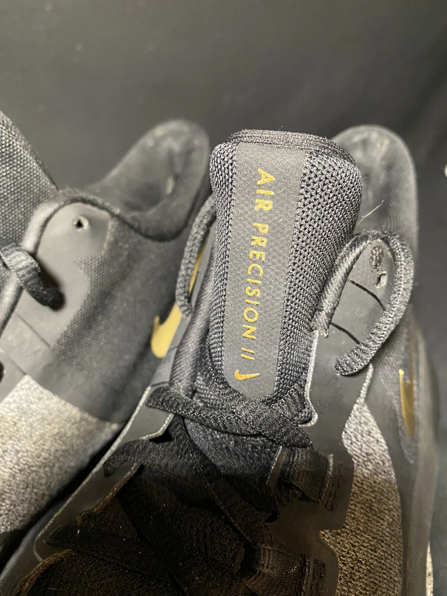 Nike air precision ii black gold best sale