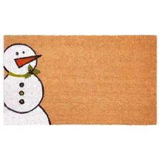 Best Calloway Mills AZ107572436 Winter Snowman Doormat 24" x 36" Free Shipping