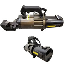 Electric Hydraulic Rebar Bender Bending and Cutting Machine 0.16"-1.26" 110V 3KW