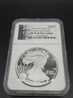 2012 W American Silver Eagle Dollar Early Releases NGC PF70 Ultra Cameo