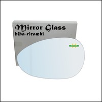Glas RüCkspiegel Verchromt AsphäRisch Seite Sx-Guidatore FüR Abarth Grande