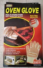 The Oven Glove One Pack Heat & Flame Resistant Oven Hand Protection Mit NIB