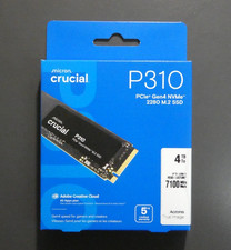 Crucial P310 4TB NVMe PCIe Gen4 M.2 SSD 7100M...