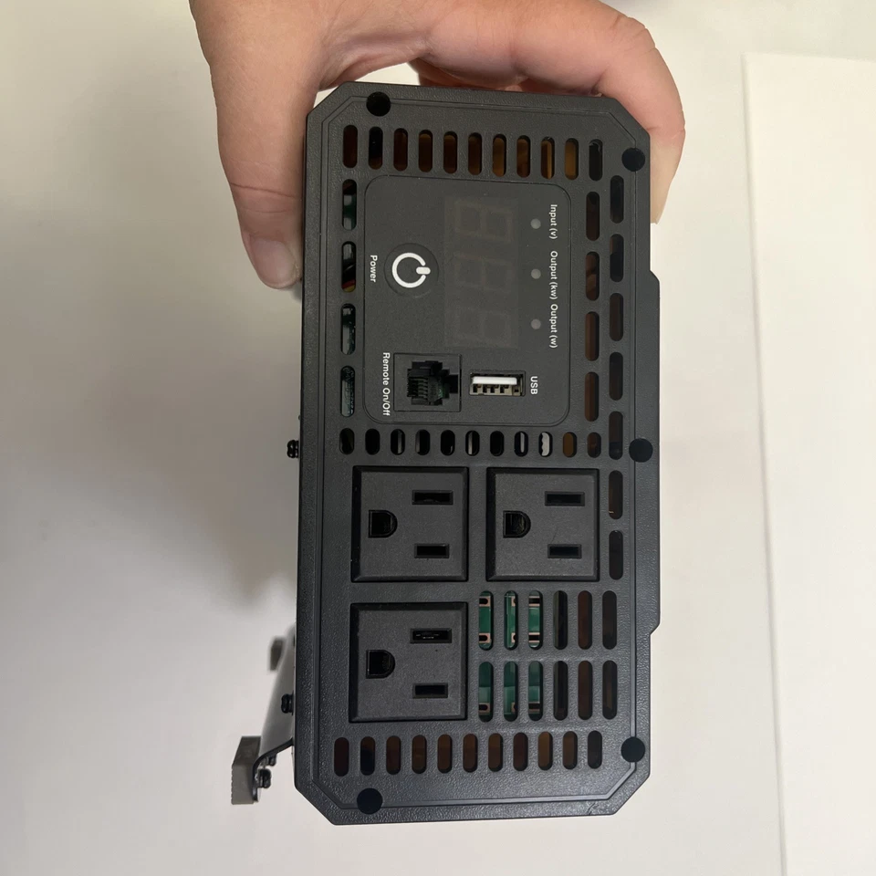 Power Drive 1500 Watt DC to AC Power Inverter for Car RV - Image 4 of 4