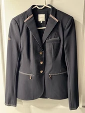Samshield Victorine Show Coat, Navy, Size 38 (US 8) - FABULOUS!  FREE SHIP!
