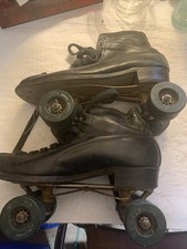 Vintage Lytle by HYDE Black Roller Skates Size 7 Chicago Roller Skates Co. Black