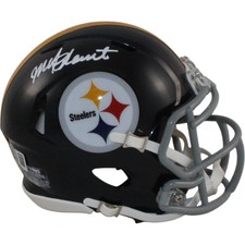 Mel Blount Autographed Pittsburgh Steelers TB Mini Helmet Beckett Witness 55035