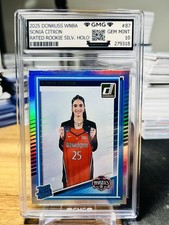 2025 Donruss WNBA Sonia Citron Rated Rookie Silver Holo GMG Graded 10 Gem Mint
