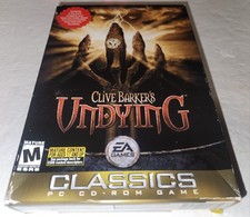 Clive Barker's Undying NEW SEALED (PC CD-ROM, 2001) Original USA Game