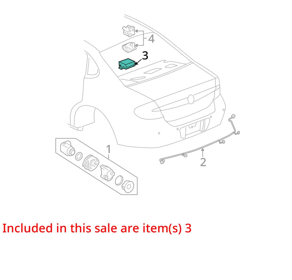 ADEQUADO PARA 2005-2009 BUICK ALLURE MÓDULO DE LACROSSE 15234006 - NOVO FABRICANTE DE EQUIPAMENTO ORIGINAL - Imagem 3 de 4