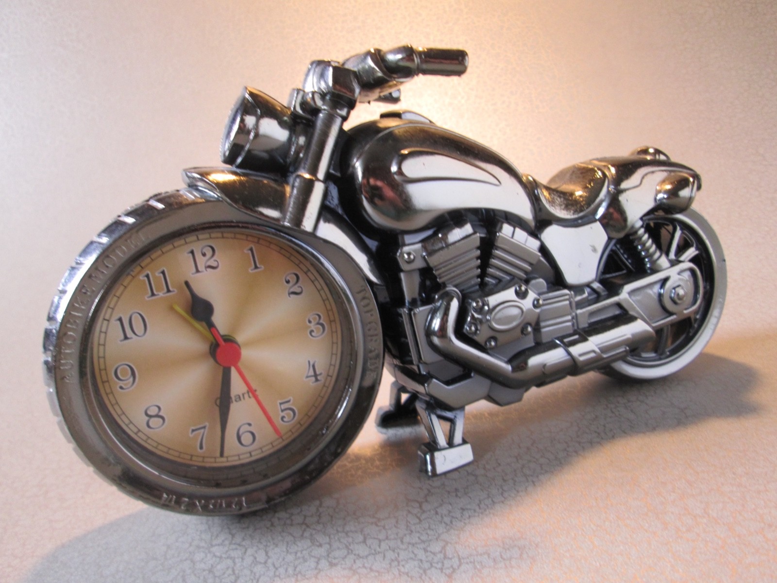 Motorcycle Alarm Clock Working Quartz
