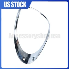 Fits Fiat 500L Replacement Silver Chrome Left Taillight Trim Ring 68235995AA