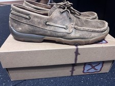 Twisted X Women's Driving Mocs D Toe Bomber Size 8