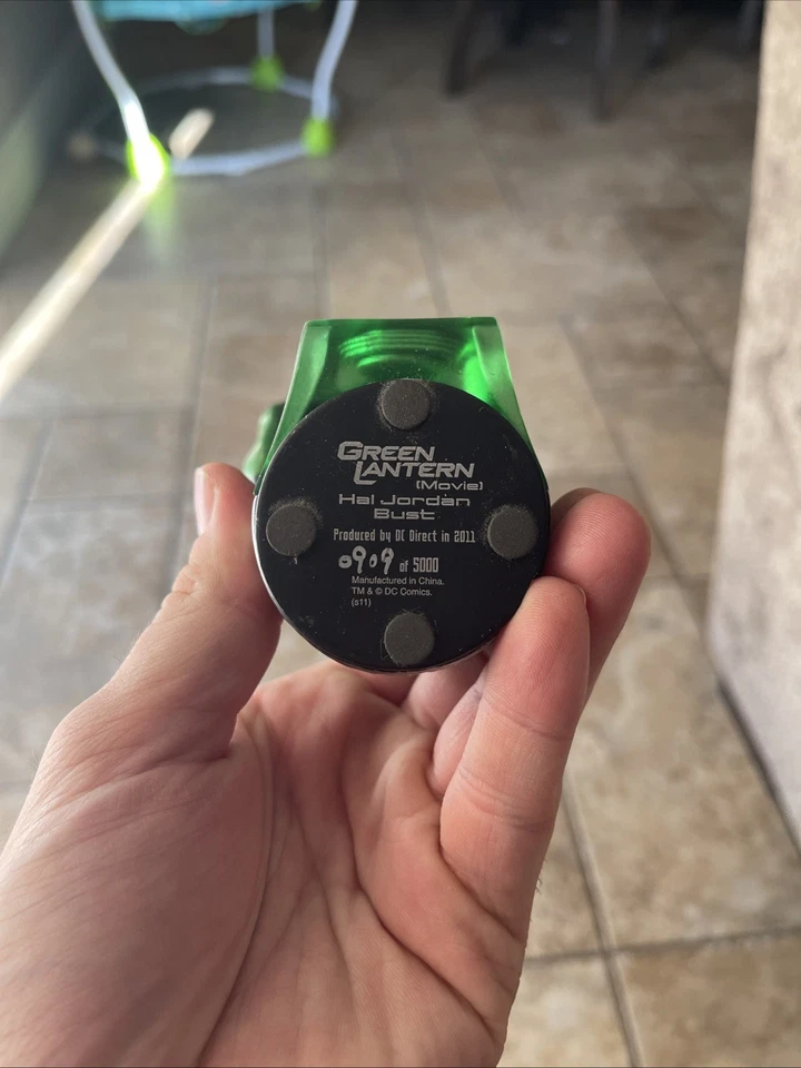 Green Lantern Película Hal Jordan Busto Estatua DC Direct Edición Limitada 0109/5000 Foto 4 de 4