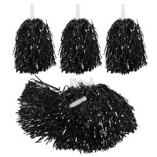12 Pcs Cheerleading Pom Poms for Kids Aerobics Hand Flower Cheerleader Pompoms