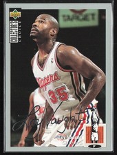 1994-95 Silver Signature Loy Vaught Los Angeles Clippers #116