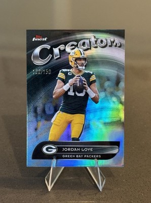 Topps 2025 Finest Creators CR-11 Jordan Love Green Bay Packers /150