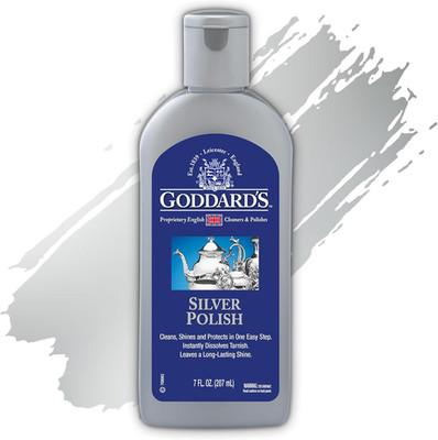 Silver Polish for Sterling and Silver Plate, Liquid Cleaner and Polish for Jewel