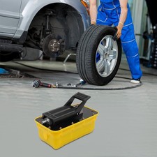 10000 PSI Air Hydraulic Foot Pedal Jack Pump Rotary Lift 0.75-0.95/Lmin 2.3L