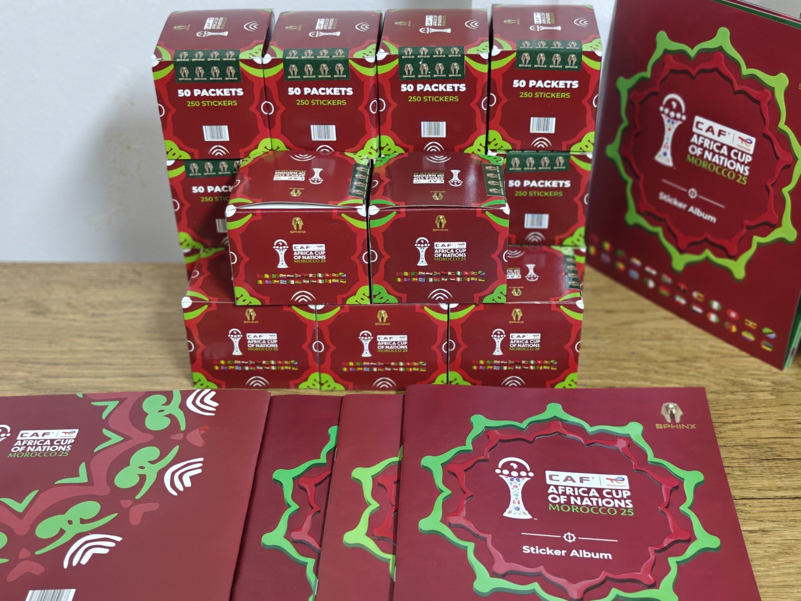 Sphinx African Cup Of nations Morocco 2025 Full Set And Empty album 