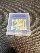 Pokemon Blue version For Nintendo Gameboy With Case