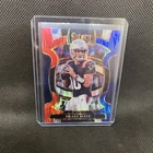 2025 Panini Select - Concourse Drake Maye #80 Red & Blue Shock Prizm