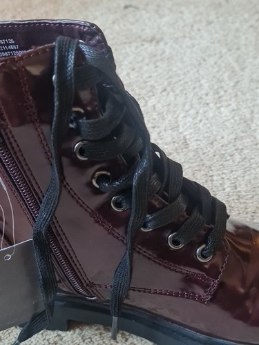 Matalan Papaya Boots - Burgundy - Size 6 (New) - Picture 6 of 15