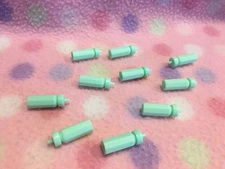 Doll Dollhouse Nursery Baby Bottles Accessory #10 Light Green Color Set New!