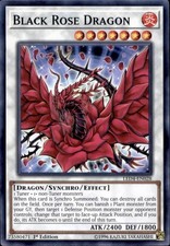 Yu-Gi-Oh TCG LED4-EN028 C Black Rose Dragon Legendary Duelists: Sisters of the R
