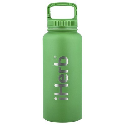 iHerb  Bohtal Insulated Sports Bottle, Green, 32 oz (960 ml)