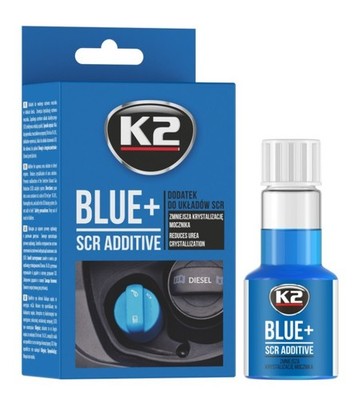 K2 Blue+ SCR und Dieselmotor 50 ml - Additiv für AdBlue
