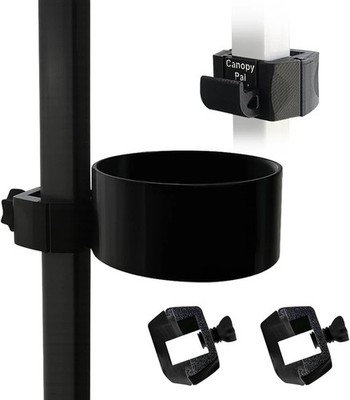 Presto Proto Canopy Pal Hook & Cup Holder - Easy Gear Loft Mount Tent Frame Leg