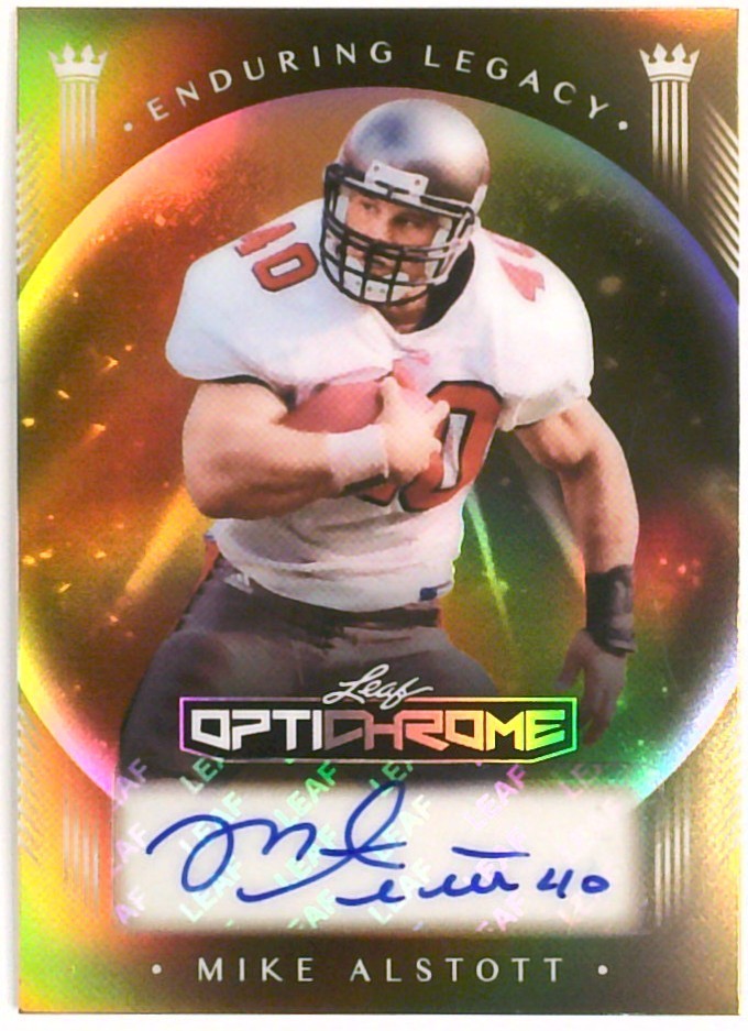 🔥 2026 Leaf Optichrome Mike Alstott EA-MA1 Auto 1/1 🔥