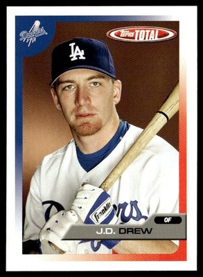 2005 Topps Total J.D. Drew Los Angeles Dodgers #55