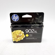 Brand New Sealed HP 902XL YELLOW High-Yield Ink Cartridge EXP 04/2027