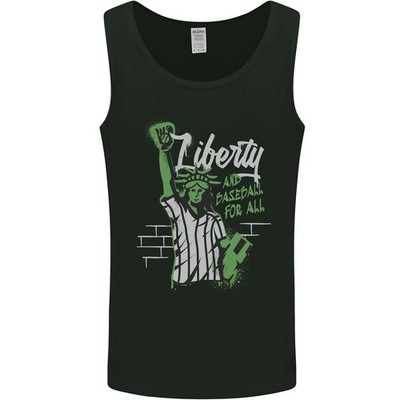 Liberty Und Baseball Herren Tanktop