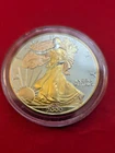 2000 Silver American Eagle Tri Color 1 oz .999 Fine Silver