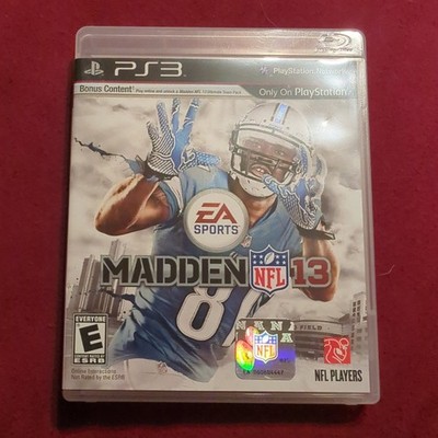 Madden NFL 13 (Sony PlayStation 3, 2012)