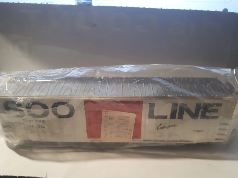 Vintage, Model Train Box Car, SOO Line, mint condition — 第 3/4 张图片