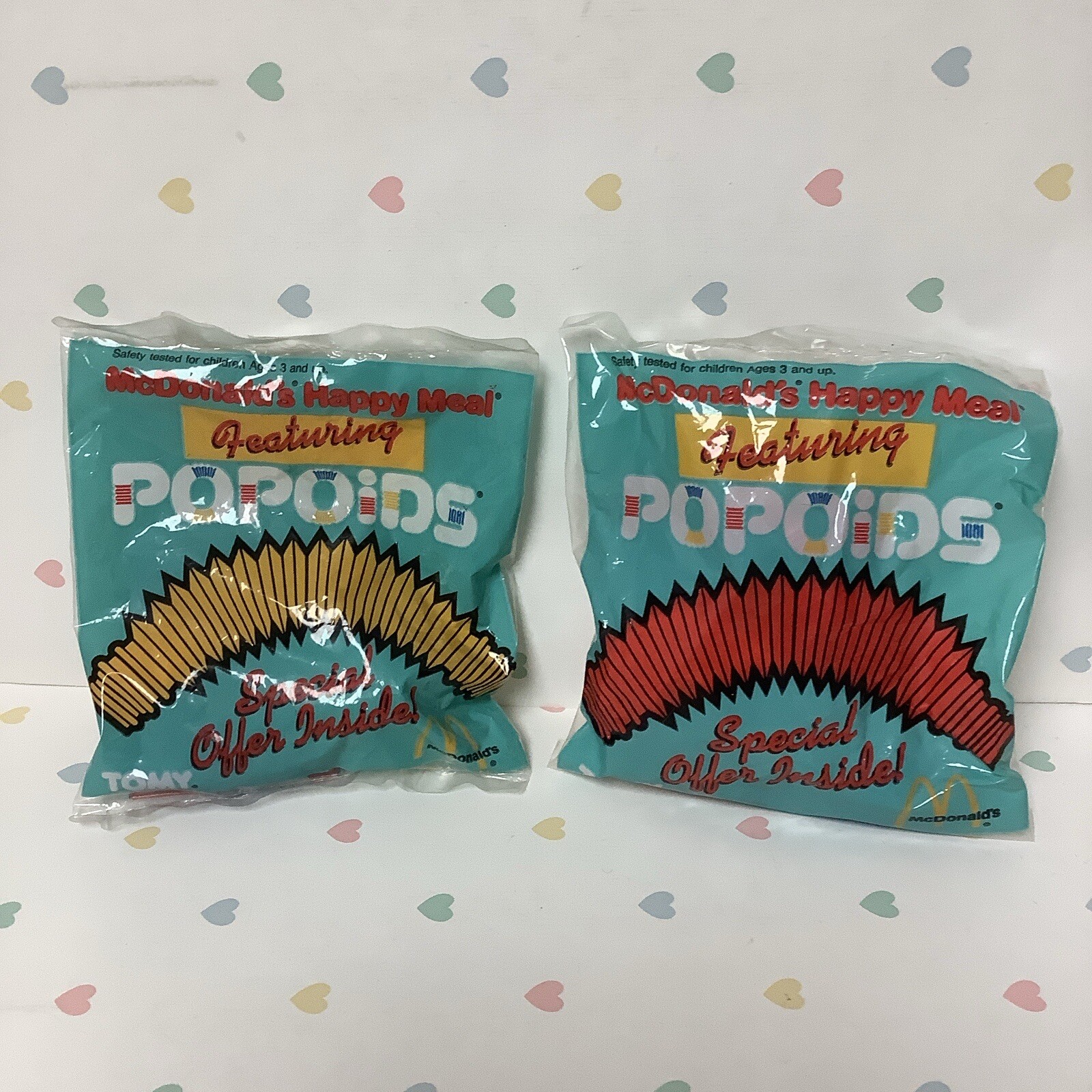 McDonald’s Vintage Happy Meal TOMY Popoids Toy Set NEW 1985 | eBay