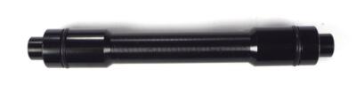 STECKACHSE / NABENADAPTER - 100MM X 15MM AUF 9MM QR GABEL - WANDLER / UMBAU